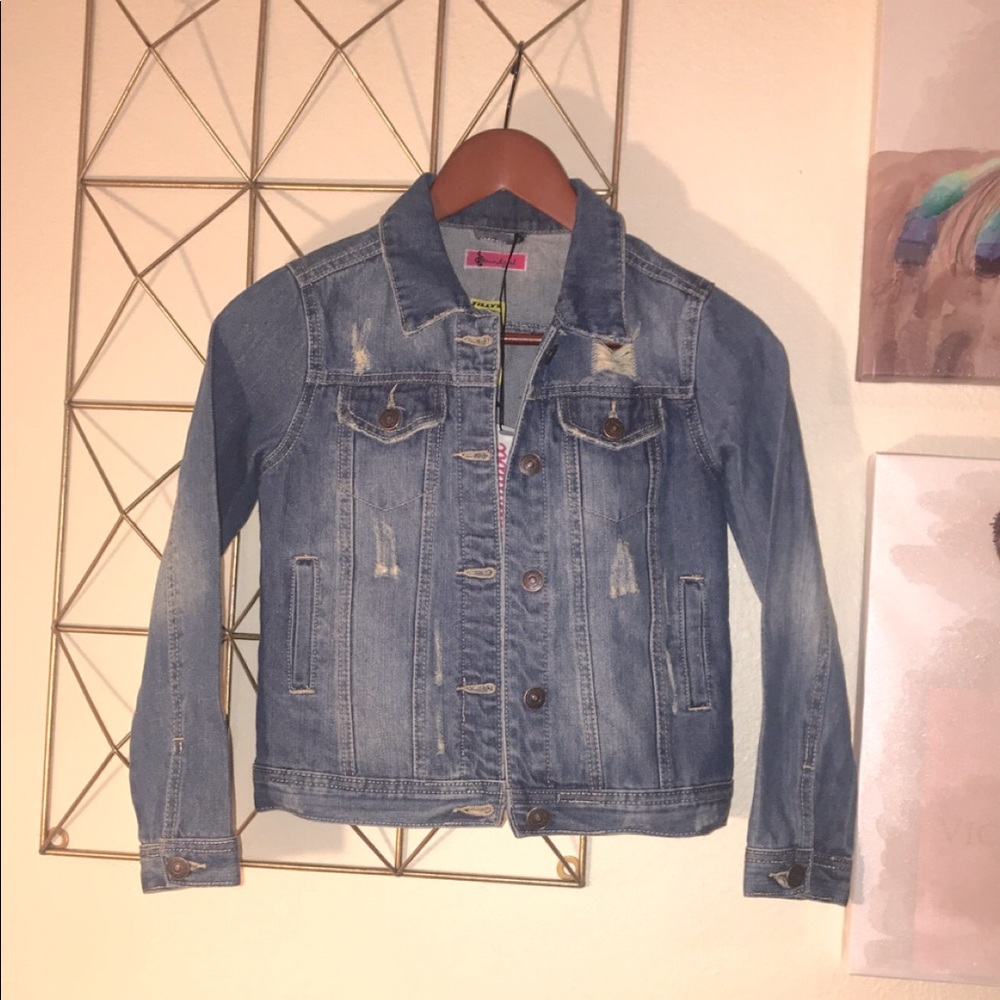 Kids Distressed Jean Jacket